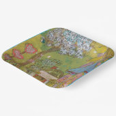 Two Whimsical Houses Papieren Bordje (Gebogen)