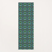 Two white panels display a vertical and horizontal yogamat (Voorkant)