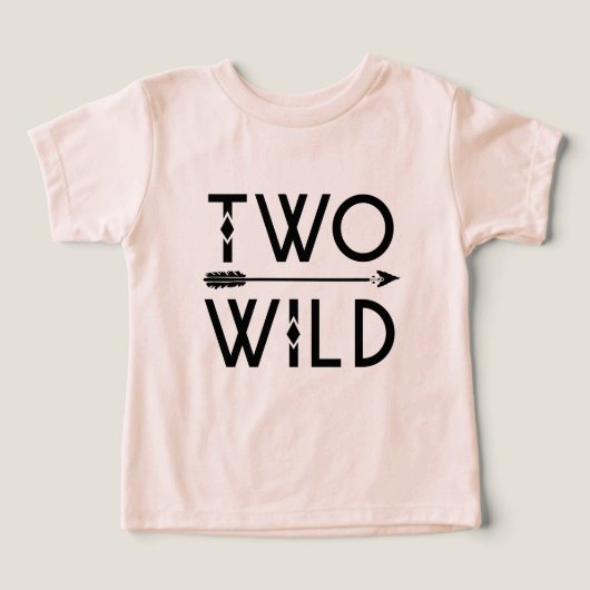 Two Wild 2nd Birthday Boy or Girl (Design voorkant)