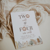 Two Wild and Four Ever Wild Joint Invite Kaart