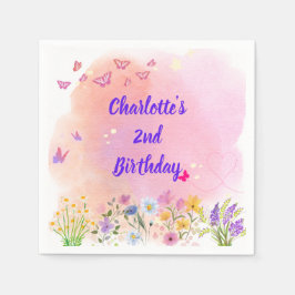 Two Wild & Full of Wonder: het tweede verjaardagsf Servet