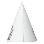 Two Wild Jungle Safari 2nd Birthday Party Hat Feesthoedjes (Achterkant)