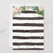 Two Wild Party Animals 2nd Birthday Invitation Kaart (Achterkant)