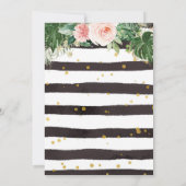 Two Wild Party Animals 2nd Birthday Invitation Kaart (Achterkant)