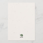 Two Wild Party Animals Cheetah Kids Birthday Party Kaart (Achterkant)