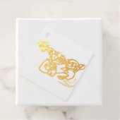 Two wolves Autumn Bedankjes Labels (Met doos)