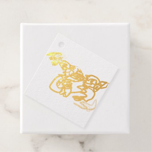 Two wolves Autumn Bedankjes Labels (Met doos)