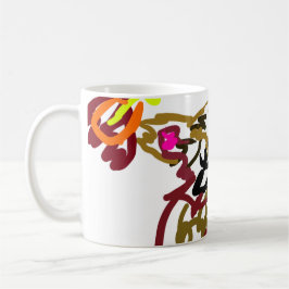 Two wolves Autumn Koffiemok