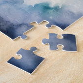 Two Wolves in Winter Legpuzzel (Zijkant)