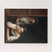 Two Women at a Window by Bartolome Esteban Murillo Legpuzzel (Horizontaal)