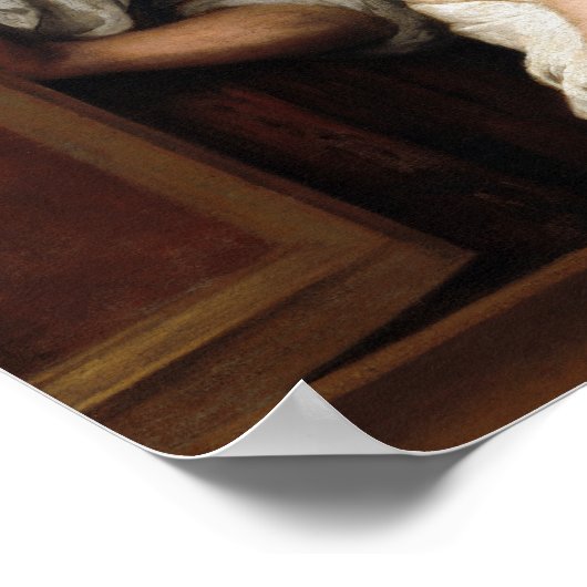 Two Women at a Window by Bartolome Esteban Murillo Poster (Hoek)