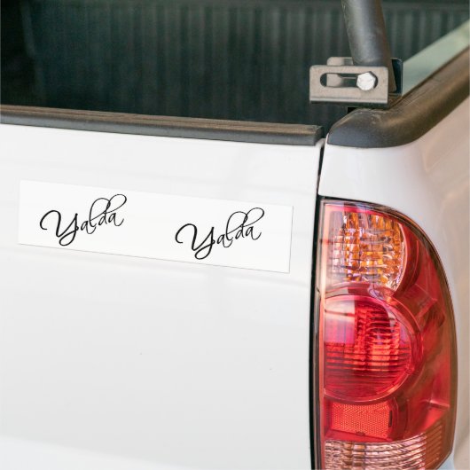 TWO Yalda Bumpersticker (Op Truck)