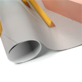 Two yellow wooden bar stools cadeaupapier (Rol Hoek)