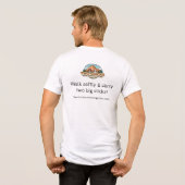 TwoChicks T-Shirt (Logo Grote Stokken Rug) (Achterkant volledig)