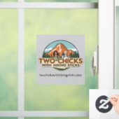 TwoChicks Window Cling Raamsticker (Huis)