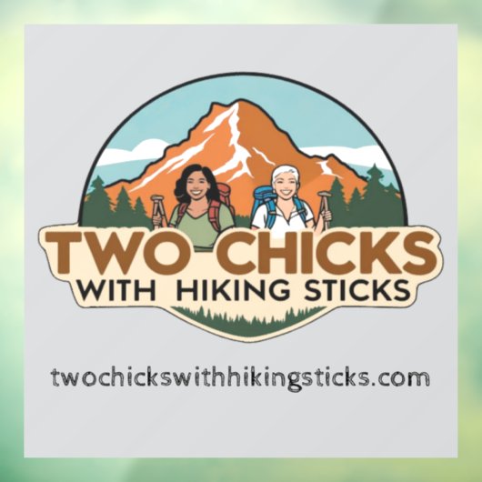 TwoChicks Window Cling Raamsticker (Vel 3)
