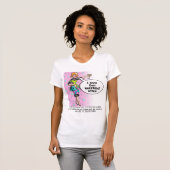 Twofer T - shirts - Polka Dot Martini Diva (Voorkant volledig)