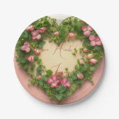 #TwoHearts, OneJourneyPaperPlate Papieren Bordje (Voorkant)