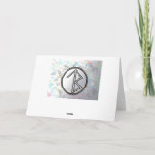 TwoLoveBirds Winter Wenskaart Kaart (Achterkant)