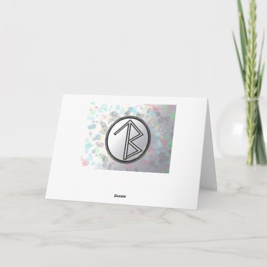 TwoLoveBirds Winter Wenskaart Kaart (Achterkant)