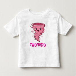 TwoNado peuter shirt Roze