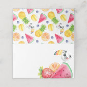 Twotti Fruitti Plaatskaart Food Tent Kaart Plaatskaartje (Buitenkant ongevouwen)