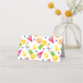 Twotti Fruitti Plaatskaart Food Tent Kaart Plaatskaartje (Achterkant)