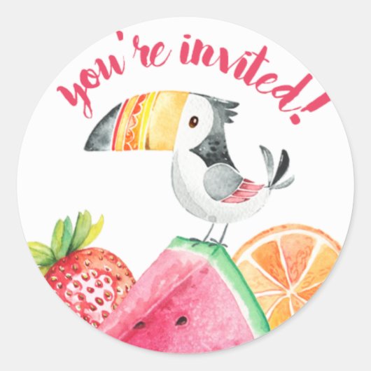 Twotti Fruitti Sticker Label (Voorkant)