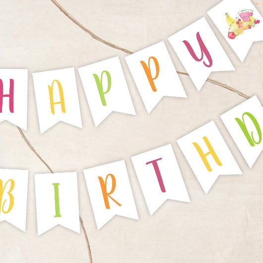 Twotti Fruitti Vlaggetjes