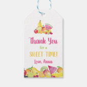 Twotti Frutti 2e verjaardag cadeautag Cadeaulabel (Voorkant)