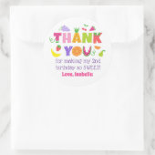 TWOtti Frutti 2e Verjaardag Dank u Stickers (Tas)