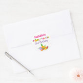 TWOtti Frutti 2e verjaardagsfeestje gunst Stickers (Envelop)