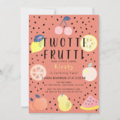 Twotti Frutti Fruit Sinaasappel 2e verjaardag Kaart (Voorkant)