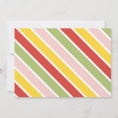 Twotti Frutti Fun Tweede Verjaardagsfeest Bedankkaart (Achterkant)