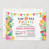 Twotti Frutti Kinderen Aanwezigheid Kaart (Voorkant / Achterkant)