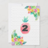 Twotti Frutti Kinderen Aanwezigheid Kaart (Achterkant)