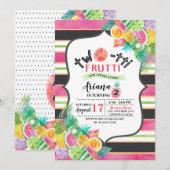 Twotti Frutti Kinderen Aanwezigheid Kaart (Voorkant / Achterkant)