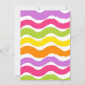 Twotti Frutti Party Cutie Verjaardagsuitnodiging Kaart (Achterkant)