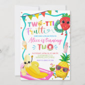 Twotti Frutti Pool Party Initaiton Kaart (Voorkant)