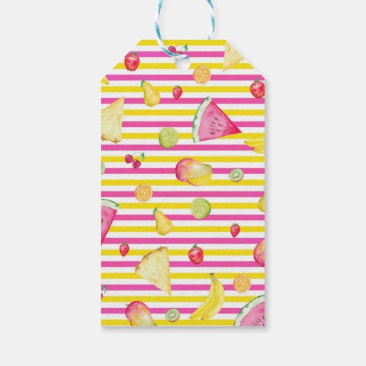 Twotti Frutti Verjaardag Cadeaulabel (Achterkant)