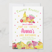 Twotti Frutti Verjaardag Kaart (Voorkant)
