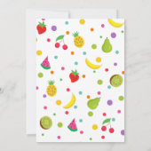TWOtti Frutti Verjaardagsfeest Uitnodigingen (Achterkant)