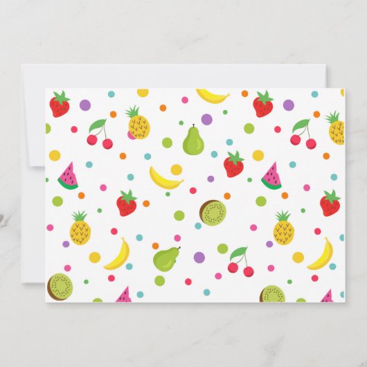 Twotti frutti verjaardagsfeestje uitnodiging (Achterkant)