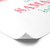 TWOTTI Tutti Frutti Zomerfruit Kinder 2e Verjaarda Poster (Hoek)