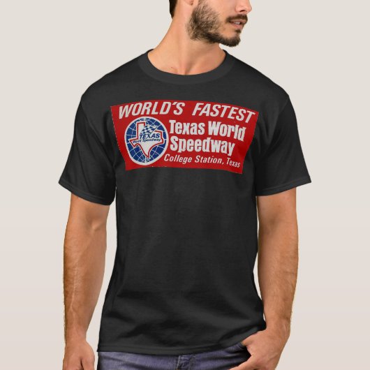 TWS, Texas World Speedway, World Closed Course Spe T-shirt (Voorkant)