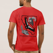 TWS Western Sectie Basis T-shirt Logo (Achterkant)