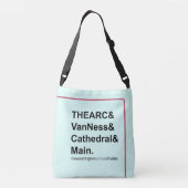 TWSB-locatie en -Tas Crossbody Tas (Achterkant)