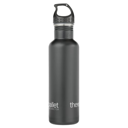 TWSB-waterflacon Waterfles (Achterkant)