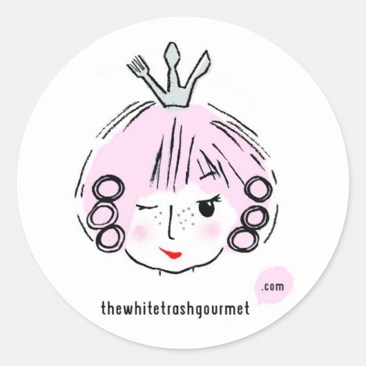 TWTG Goodies Ronde Sticker (Voorkant)