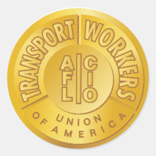 TWU LOGO Algemene items Ronde Sticker (Voorkant)